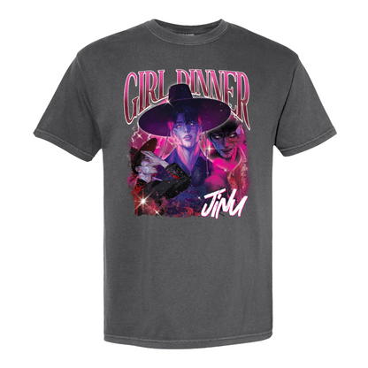 Girl Dinner Jinu Comfort Colors Shirt, Girl Dinner Jinu Saja Boys Hunter Bootleg T-Shirt, Gift For Fan Kpop Lovers