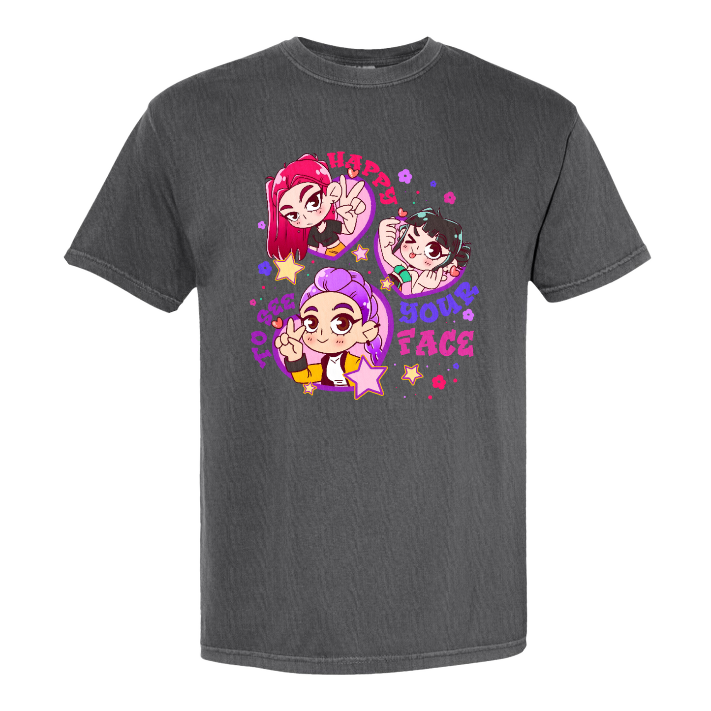 Huntrix Demon Hunters Comfort Colors T Shirts, First Day of Kindergarten Shirt, Back to School Outfit