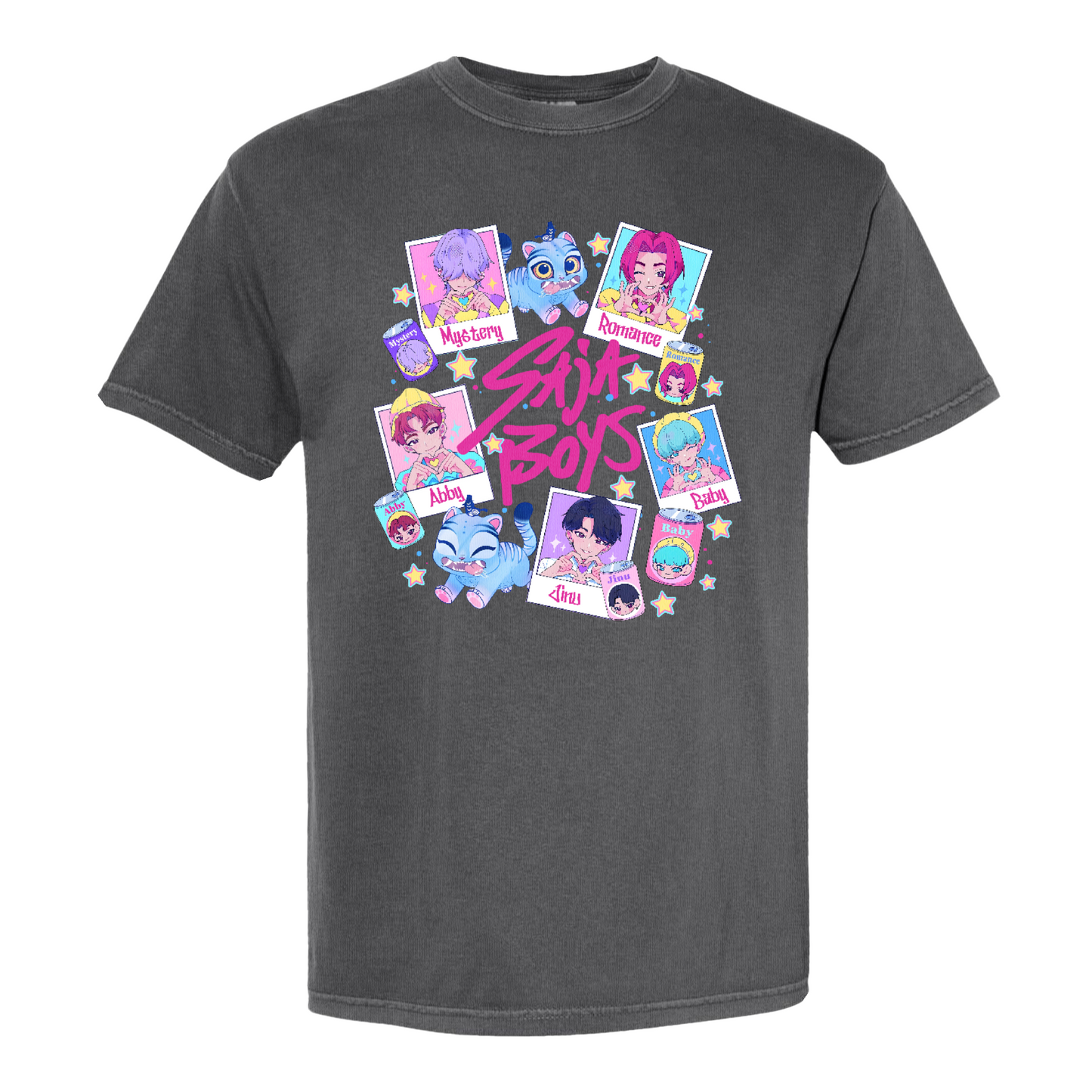 Saja Boys Boy Band Comfort Colors Shirt, HuntrixT Shirt, Music Shirt, Kpop Demon Hunter Merch