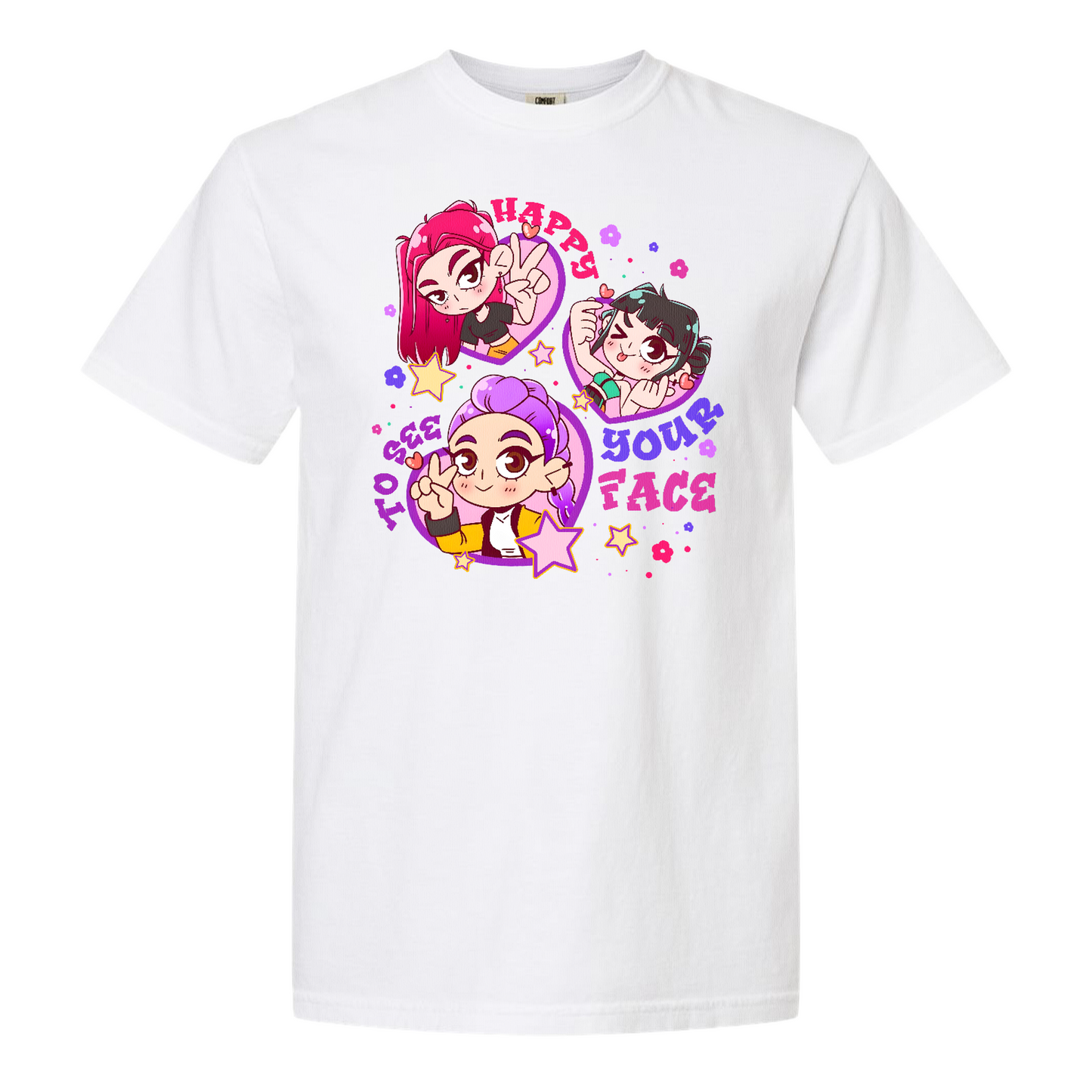 Huntrix Demon Hunters Comfort Colors T Shirts, First Day of Kindergarten Shirt, Back to School Outfit