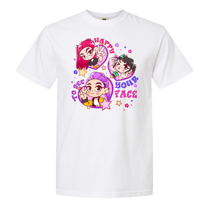 Huntrix Demon Hunters Comfort Colors T Shirts, First Day of Kindergarten Shirt, Back to School Outfit