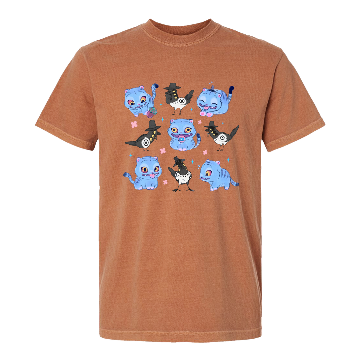 Kpop Demon Hunter Comfort Color Shirt, Derpy and Sussy Funny Raven Graphic Tee, Saja Boys Fans Tee