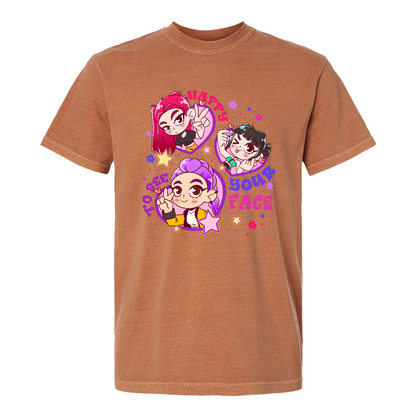 Huntrix Demon Hunters Comfort Colors T Shirts, First Day of Kindergarten Shirt, Back to School Outfit