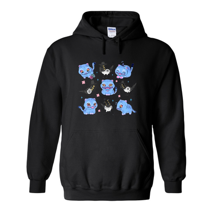 Kpop Demon Hunter Hoodie, Derpy and Sussy Funny Raven Hoodie, Saja Boys Fans Hoodie