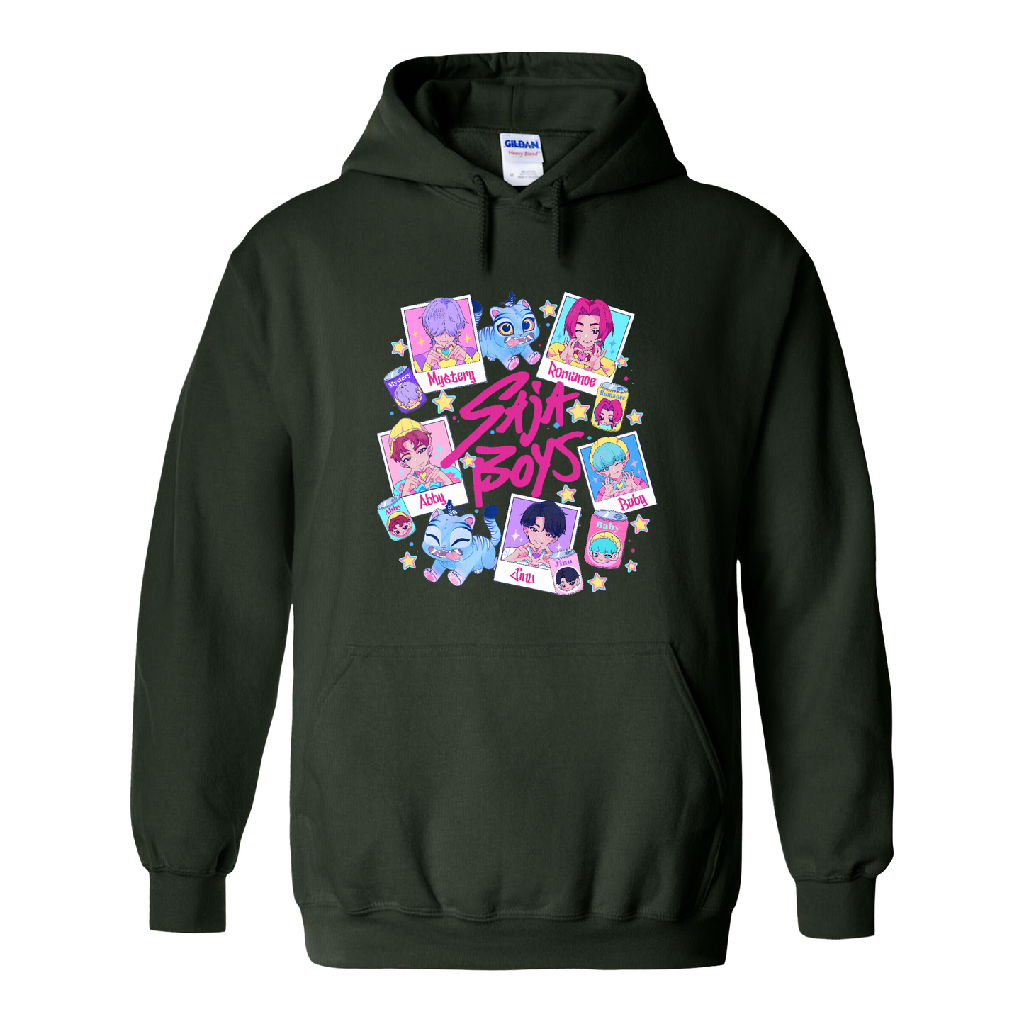 Saja Boys Boy Band Hoodie, Huntrix Hoodie, Music Hoodie, Kpop Demon Hunter Merch
