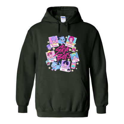 Saja Boys Boy Band Hoodie, Huntrix Hoodie, Music Hoodie, Kpop Demon Hunter Merch