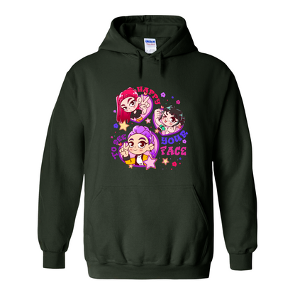 Huntrix Demon Hunters Hoodie, First Day of Kindergarten Hoodie, Back to School Outfit
