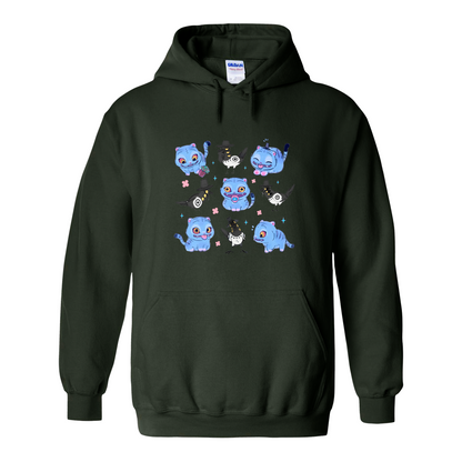 Kpop Demon Hunter Hoodie, Derpy and Sussy Funny Raven Hoodie, Saja Boys Fans Hoodie