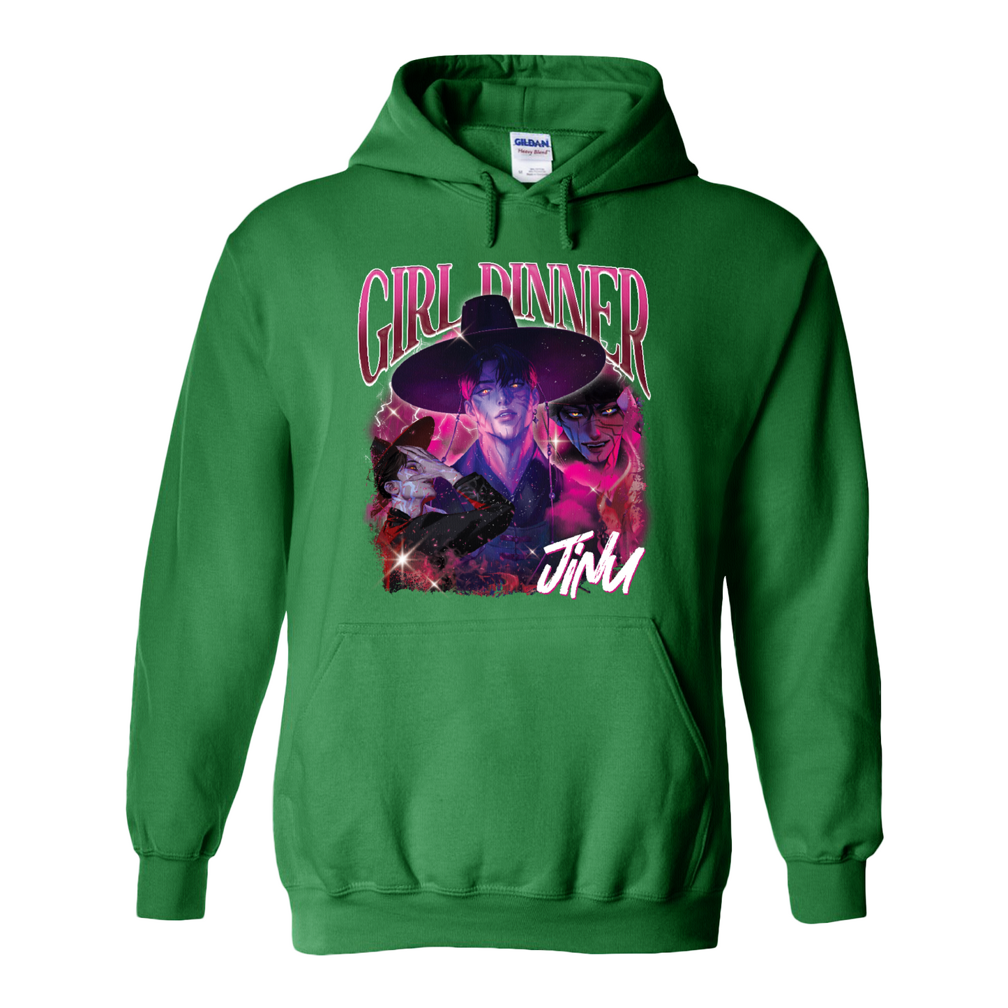 Kpop Demon Hunters Hoodie,Girl Dinner Jinu Saja Boys Hunter Bootleg Hoodie,Gift For Fan Kpop Lovers,Kpop Demon Hunters Hoodie