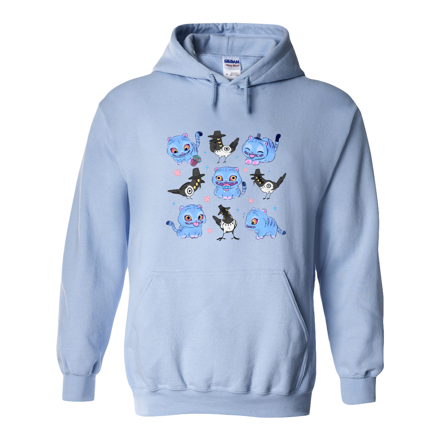 Kpop Demon Hunter Hoodie, Derpy and Sussy Funny Raven Hoodie, Saja Boys Fans Hoodie
