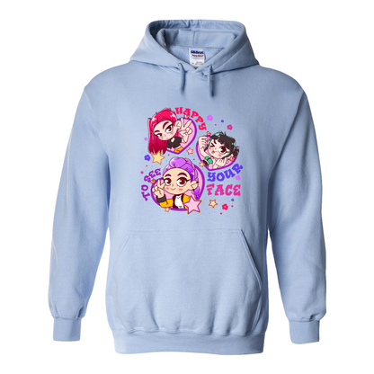 Huntrix Demon Hunters Hoodie, First Day of Kindergarten Hoodie, Back to School Outfit