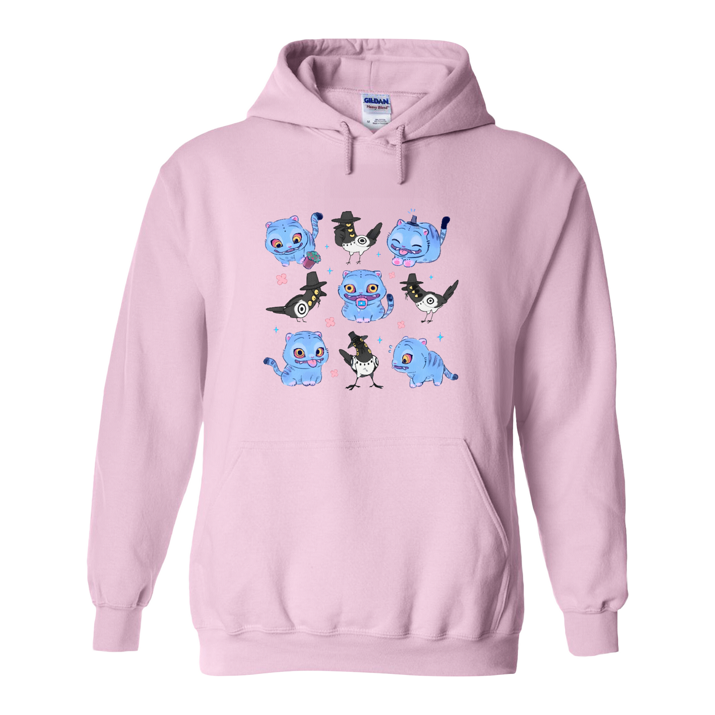Kpop Demon Hunter Hoodie, Derpy and Sussy Funny Raven Hoodie, Saja Boys Fans Hoodie