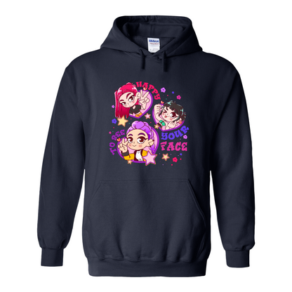 Huntrix Demon Hunters Hoodie, First Day of Kindergarten Hoodie, Back to School Outfit