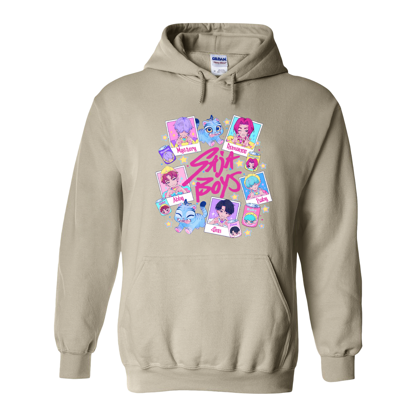 Saja Boys Boy Band Hoodie, Huntrix Hoodie, Music Hoodie, Kpop Demon Hunter Merch