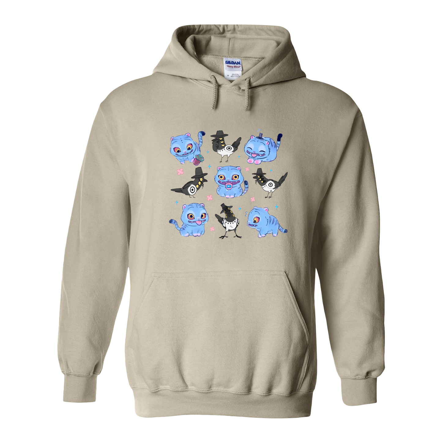 Kpop Demon Hunter Hoodie, Derpy and Sussy Funny Raven Hoodie, Saja Boys Fans Hoodie