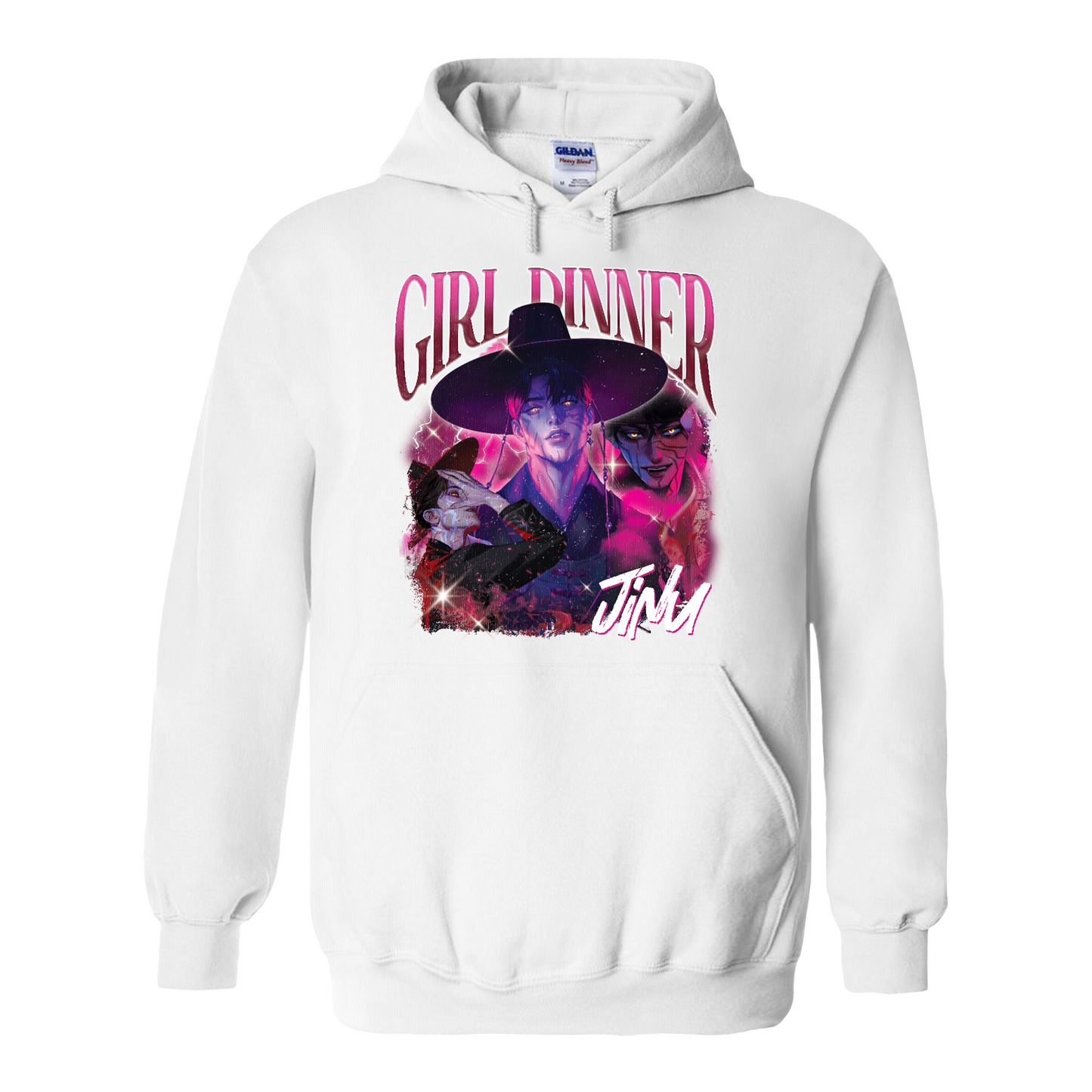 Kpop Demon Hunters Hoodie,Girl Dinner Jinu Saja Boys Hunter Bootleg Hoodie,Gift For Fan Kpop Lovers,Kpop Demon Hunters Hoodie
