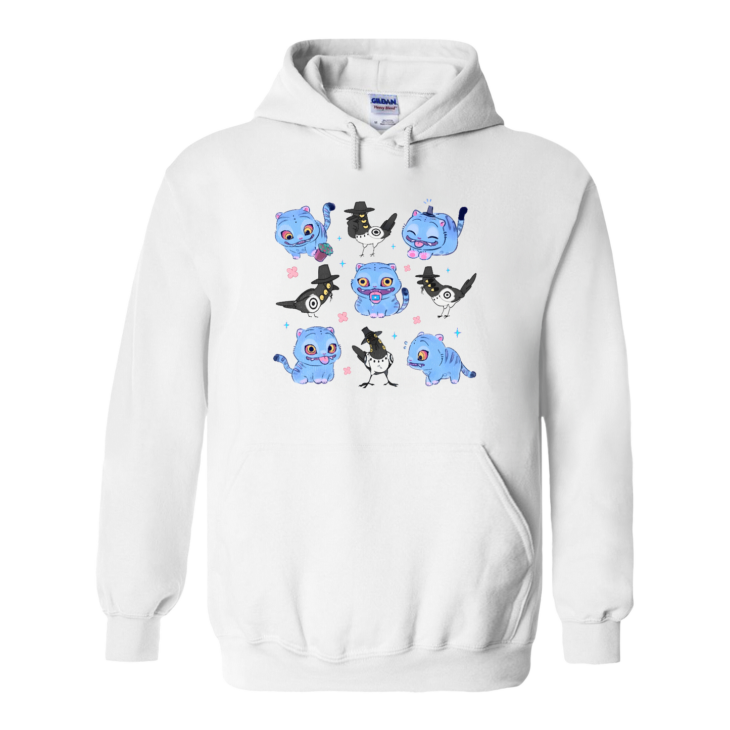 Kpop Demon Hunter Hoodie, Derpy and Sussy Funny Raven Hoodie, Saja Boys Fans Hoodie