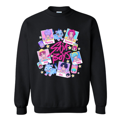 Saja Boys Boy Band Sweatshirt, Huntrix Sweatshirt, Music Sweatshirt, Kpop Demon Hunter Merch