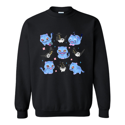 Kpop Demon Hunter Sweatshirt, Derpy and Sussy Funny Raven Sweatshirt, Saja Boys Fans Sweatshirt