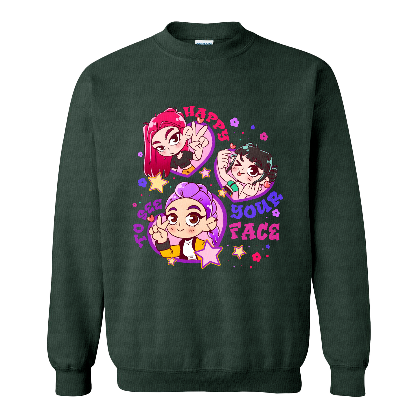 Huntrix Demon Hunters Sweatshirts, First Day of Kindergarten Sweatshirt, Back to School Outfit