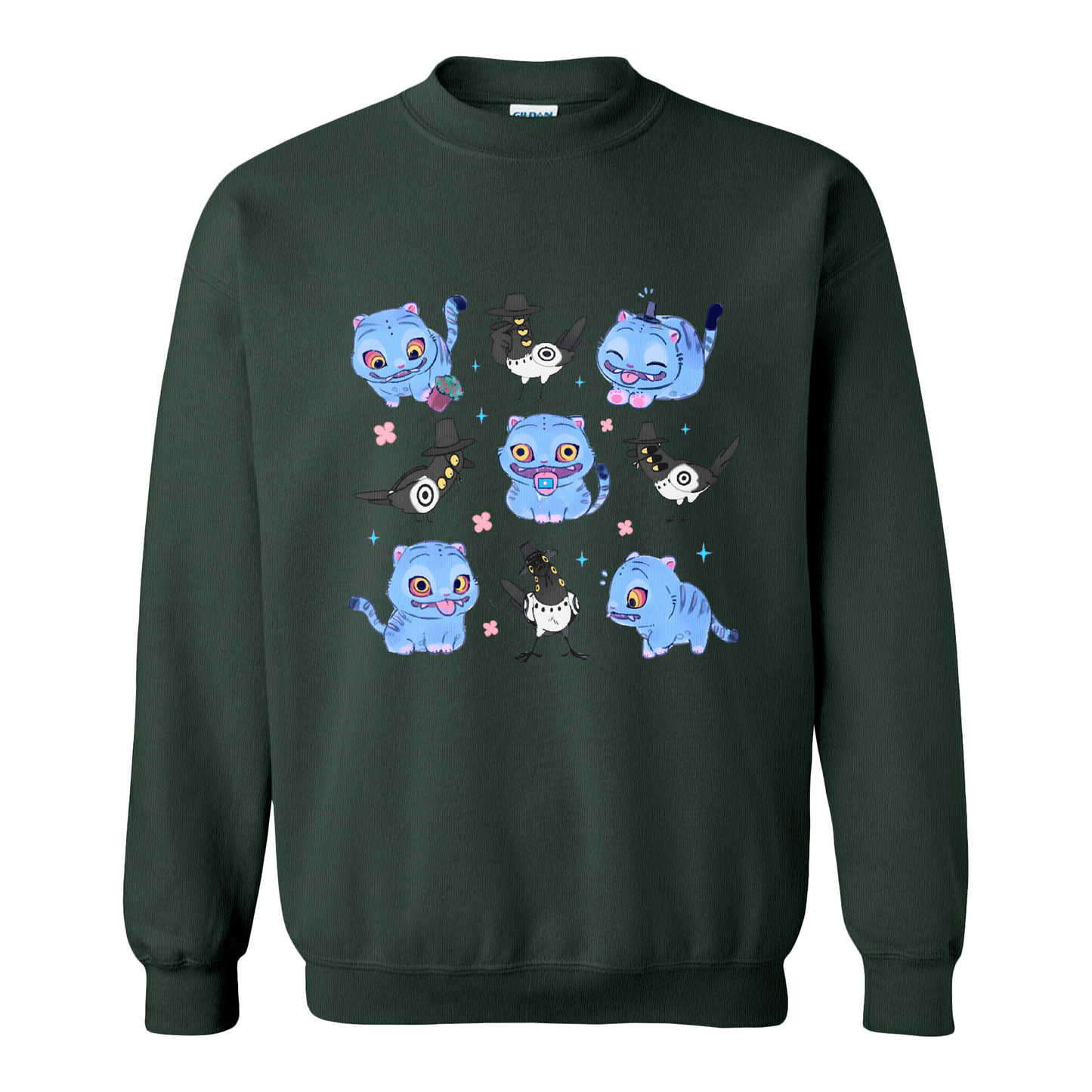 Kpop Demon Hunter Sweatshirt, Derpy and Sussy Funny Raven Sweatshirt, Saja Boys Fans Sweatshirt