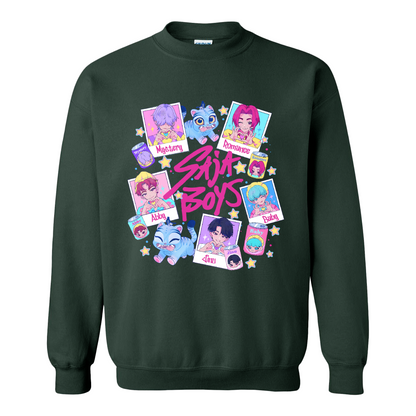 Saja Boys Boy Band Sweatshirt, Huntrix Sweatshirt, Music Sweatshirt, Kpop Demon Hunter Merch