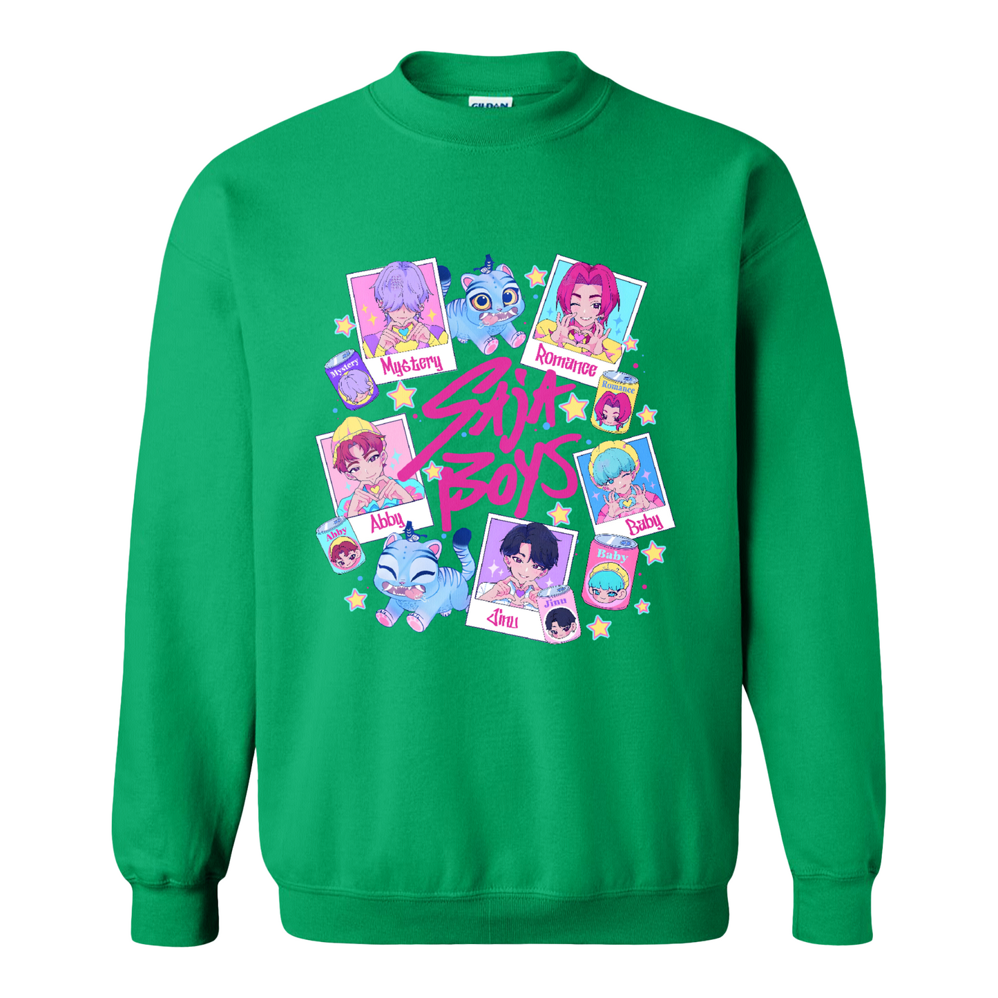 Saja Boys Boy Band Sweatshirt, Huntrix Sweatshirt, Music Sweatshirt, Kpop Demon Hunter Merch