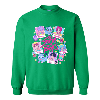 Saja Boys Boy Band Sweatshirt, Huntrix Sweatshirt, Music Sweatshirt, Kpop Demon Hunter Merch