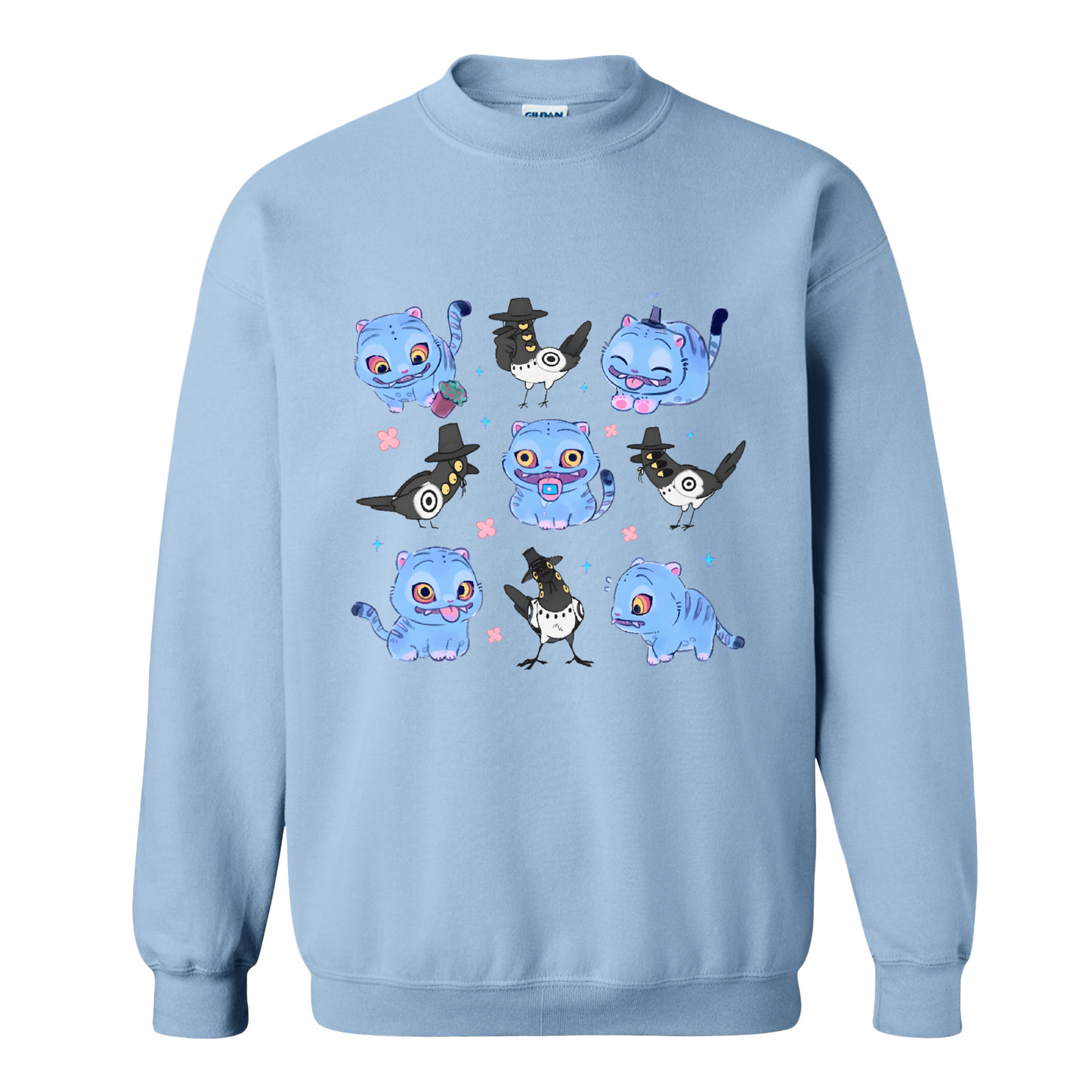 Kpop Demon Hunter Sweatshirt, Derpy and Sussy Funny Raven Sweatshirt, Saja Boys Fans Sweatshirt