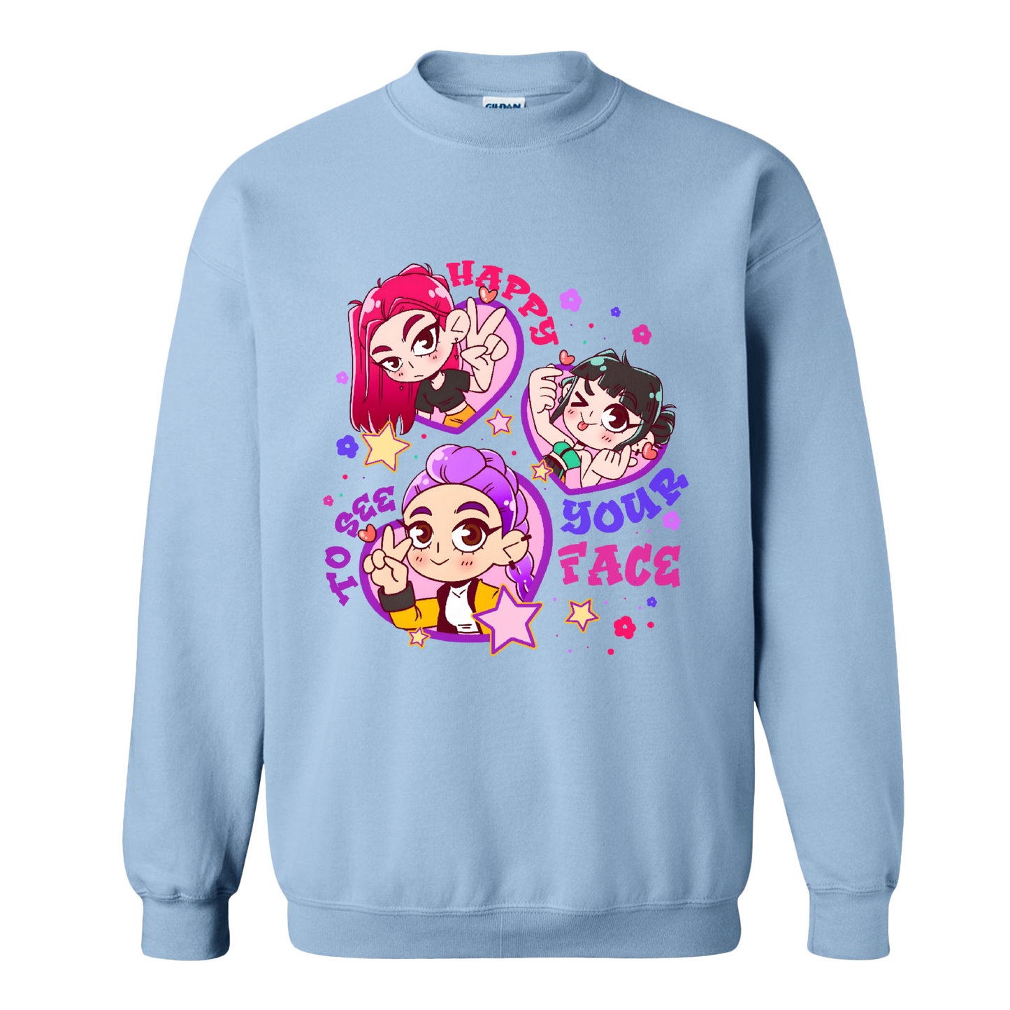 Huntrix Demon Hunters Sweatshirts, First Day of Kindergarten Sweatshirt, Back to School Outfit