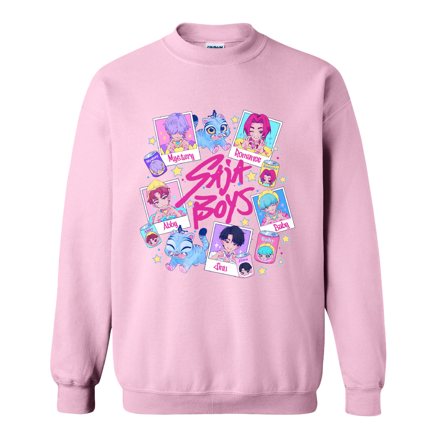 Saja Boys Boy Band Sweatshirt, Huntrix Sweatshirt, Music Sweatshirt, Kpop Demon Hunter Merch