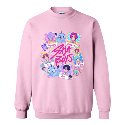 Saja Boys Boy Band Sweatshirt, Huntrix Sweatshirt, Music Sweatshirt, Kpop Demon Hunter Merch