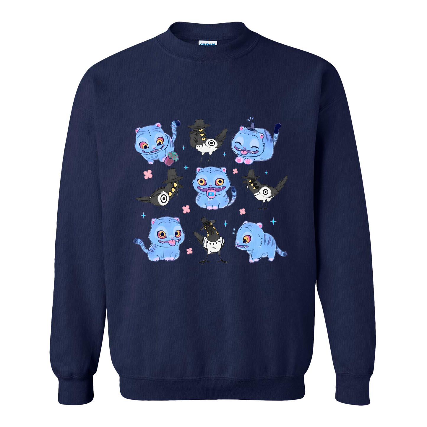 Kpop Demon Hunter Sweatshirt, Derpy and Sussy Funny Raven Sweatshirt, Saja Boys Fans Sweatshirt