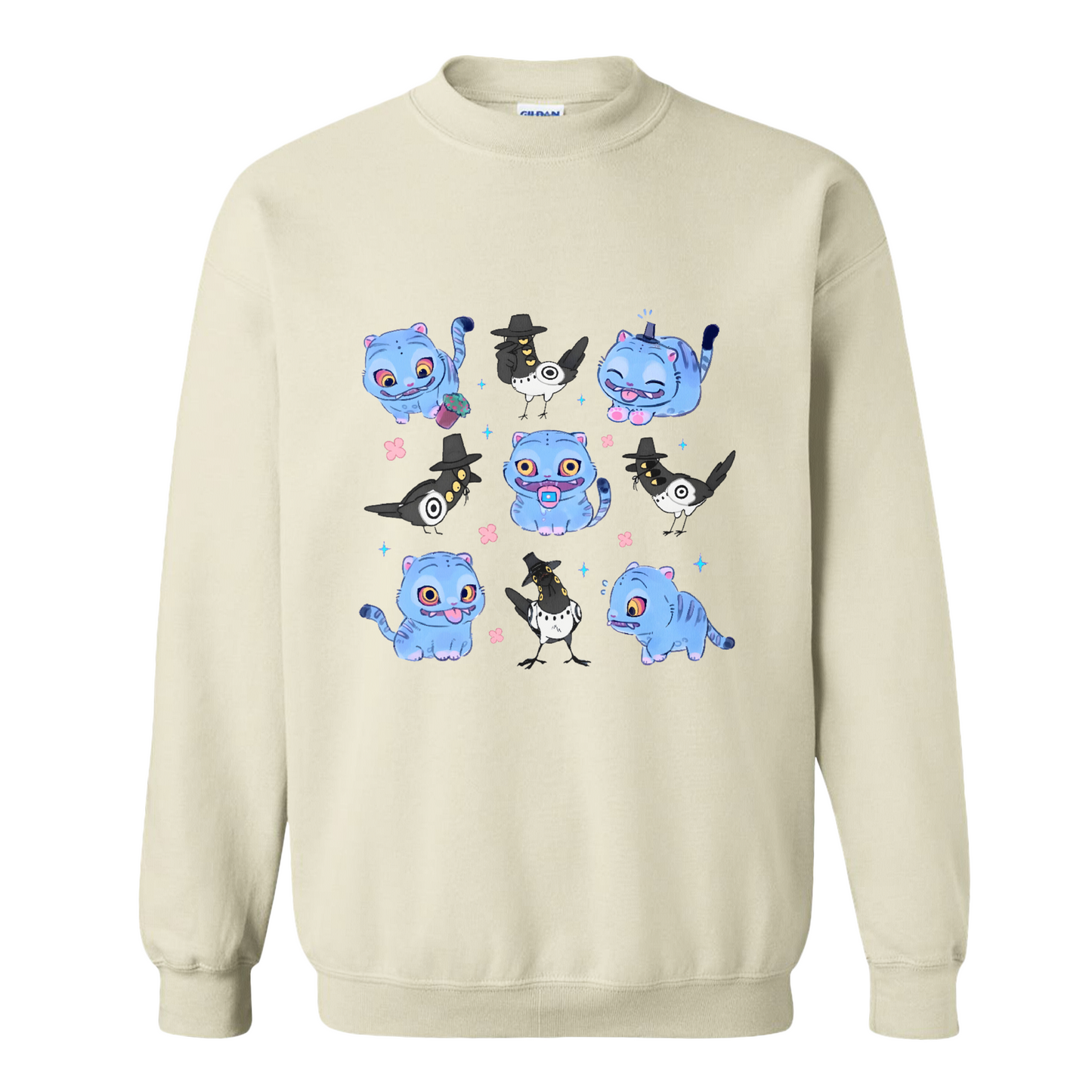 Kpop Demon Hunter Sweatshirt, Derpy and Sussy Funny Raven Sweatshirt, Saja Boys Fans Sweatshirt