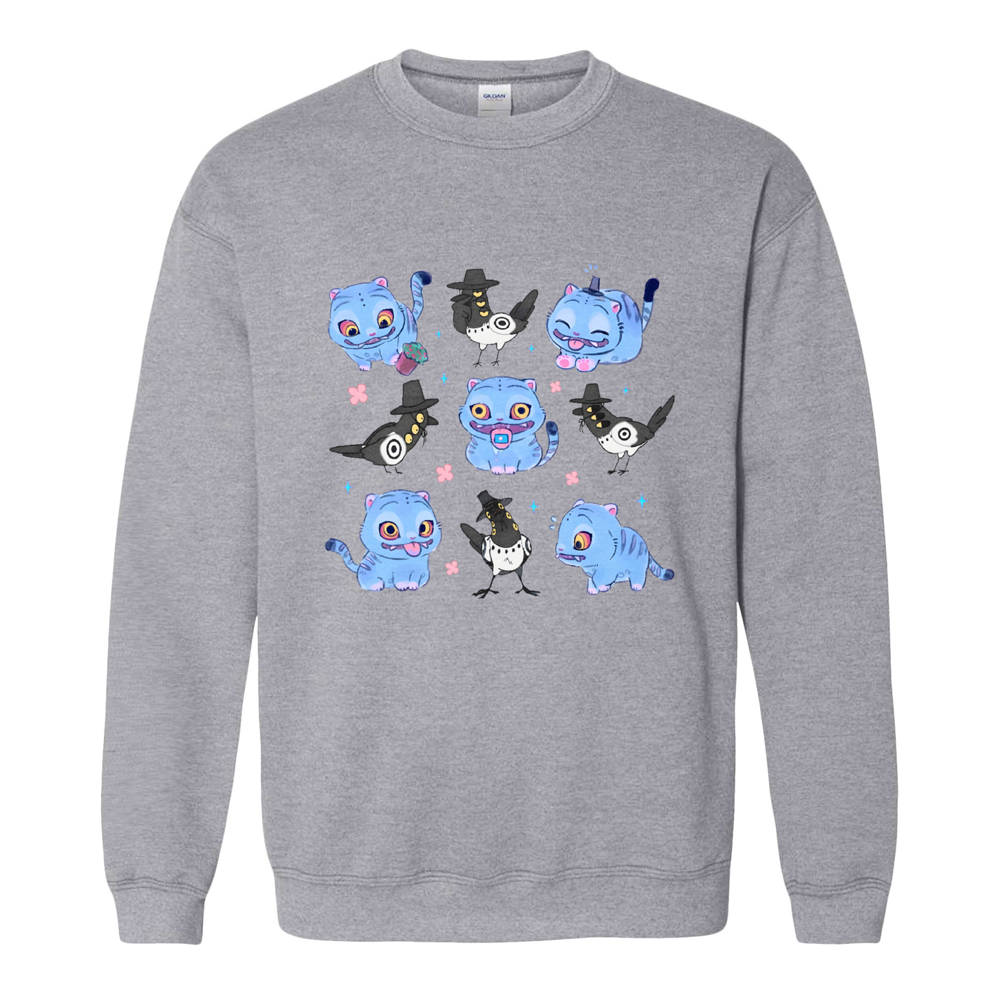 Kpop Demon Hunter Sweatshirt, Derpy and Sussy Funny Raven Sweatshirt, Saja Boys Fans Sweatshirt