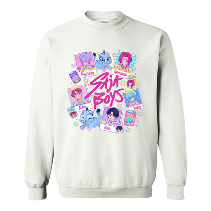 Saja Boys Boy Band Sweatshirt, Huntrix Sweatshirt, Music Sweatshirt, Kpop Demon Hunter Merch