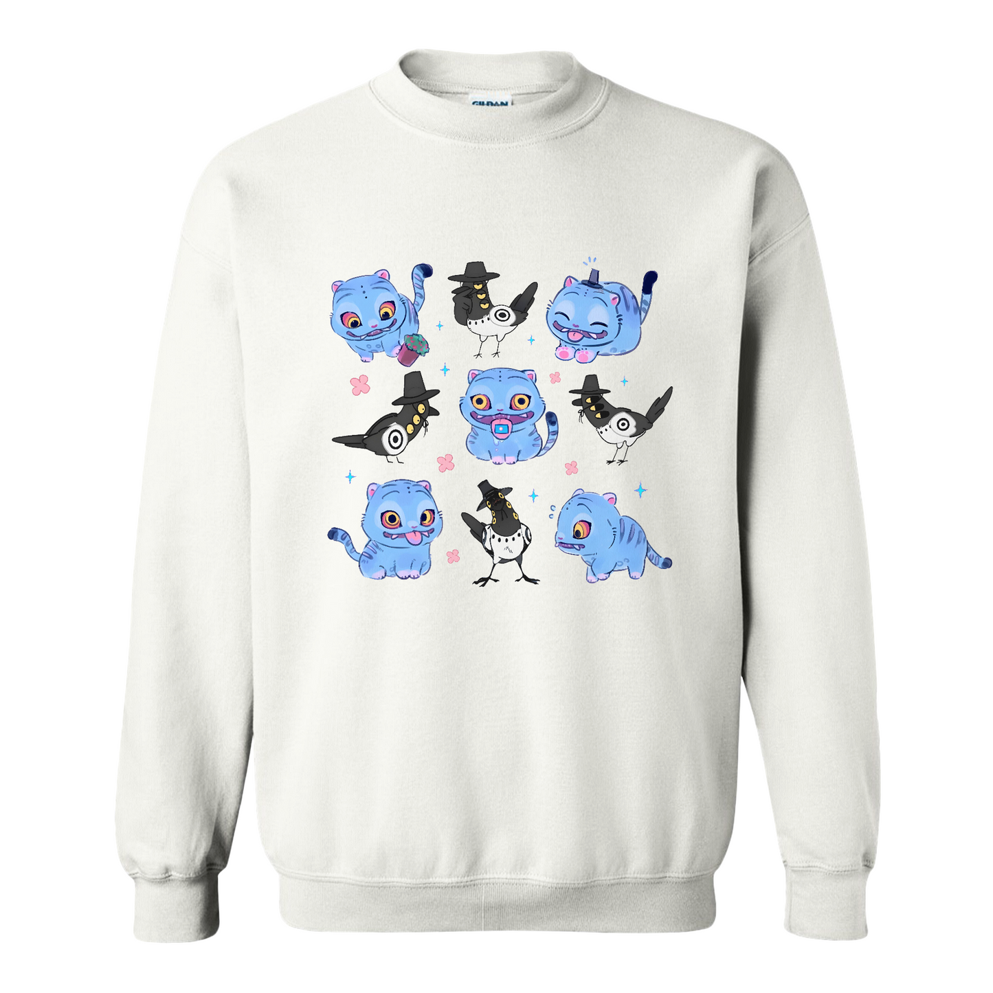 Kpop Demon Hunter Sweatshirt, Derpy and Sussy Funny Raven Sweatshirt, Saja Boys Fans Sweatshirt