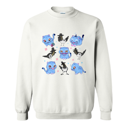 Kpop Demon Hunter Sweatshirt, Derpy and Sussy Funny Raven Sweatshirt, Saja Boys Fans Sweatshirt