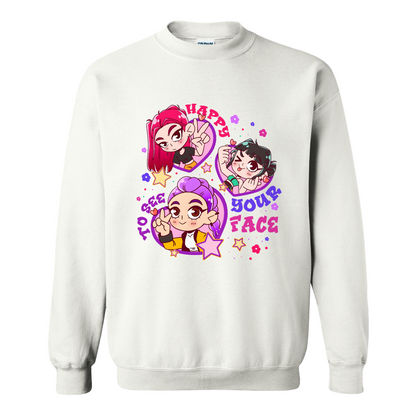 Huntrix Demon Hunters Sweatshirts, First Day of Kindergarten Sweatshirt, Back to School Outfit