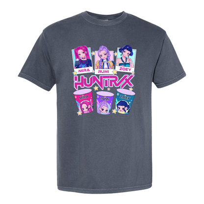 Kpop Demon Hunters Kpdh Ramyeon Comfort Color T-Shirt, Demon Hunter Movie Inspired Noodle T Shirt