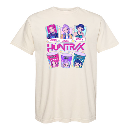 Kpop Demon Hunters Kpdh Ramyeon Comfort Color T-Shirt, Demon Hunter Movie Inspired Noodle T Shirt