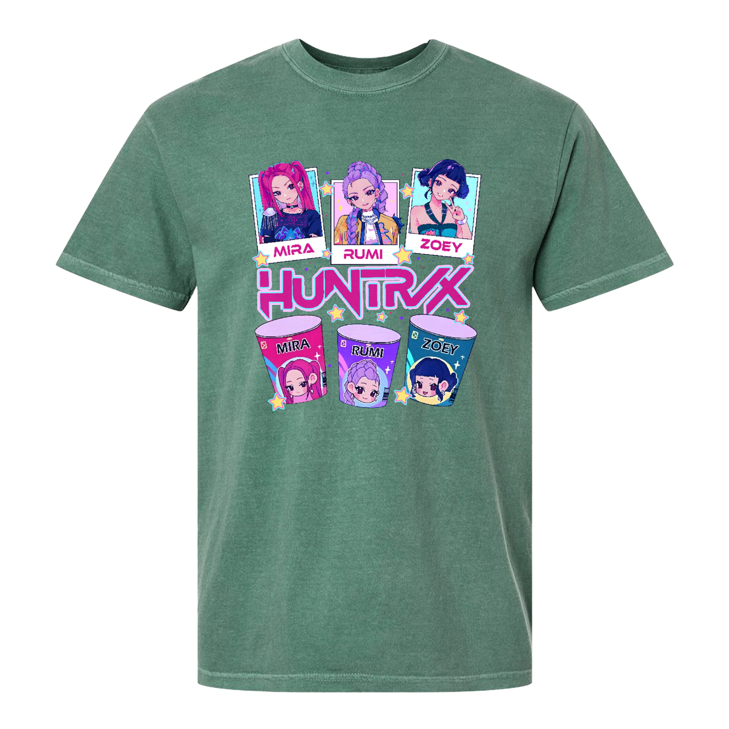 Kpop Demon Hunters Kpdh Ramyeon Comfort Color T-Shirt, Demon Hunter Movie Inspired Noodle T Shirt