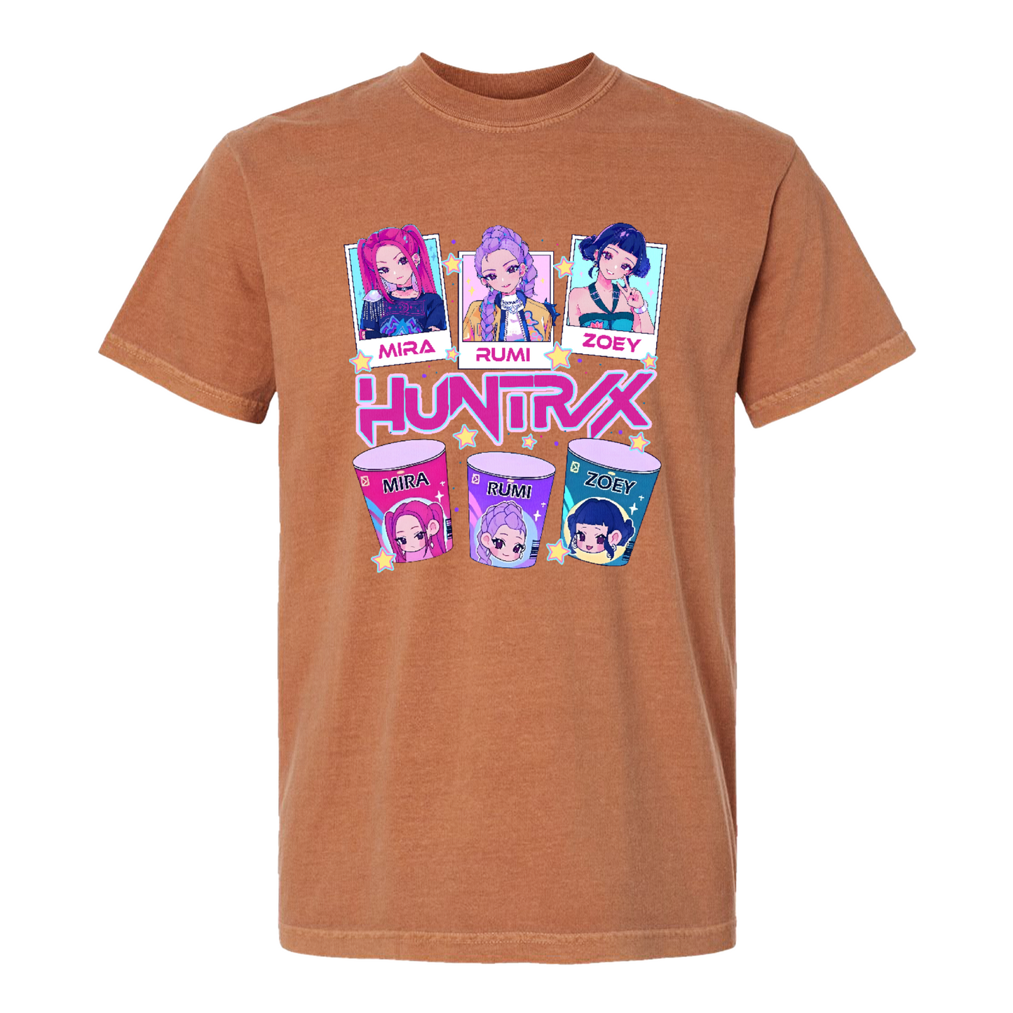Kpop Demon Hunters Kpdh Ramyeon Comfort Color T-Shirt, Demon Hunter Movie Inspired Noodle T Shirt