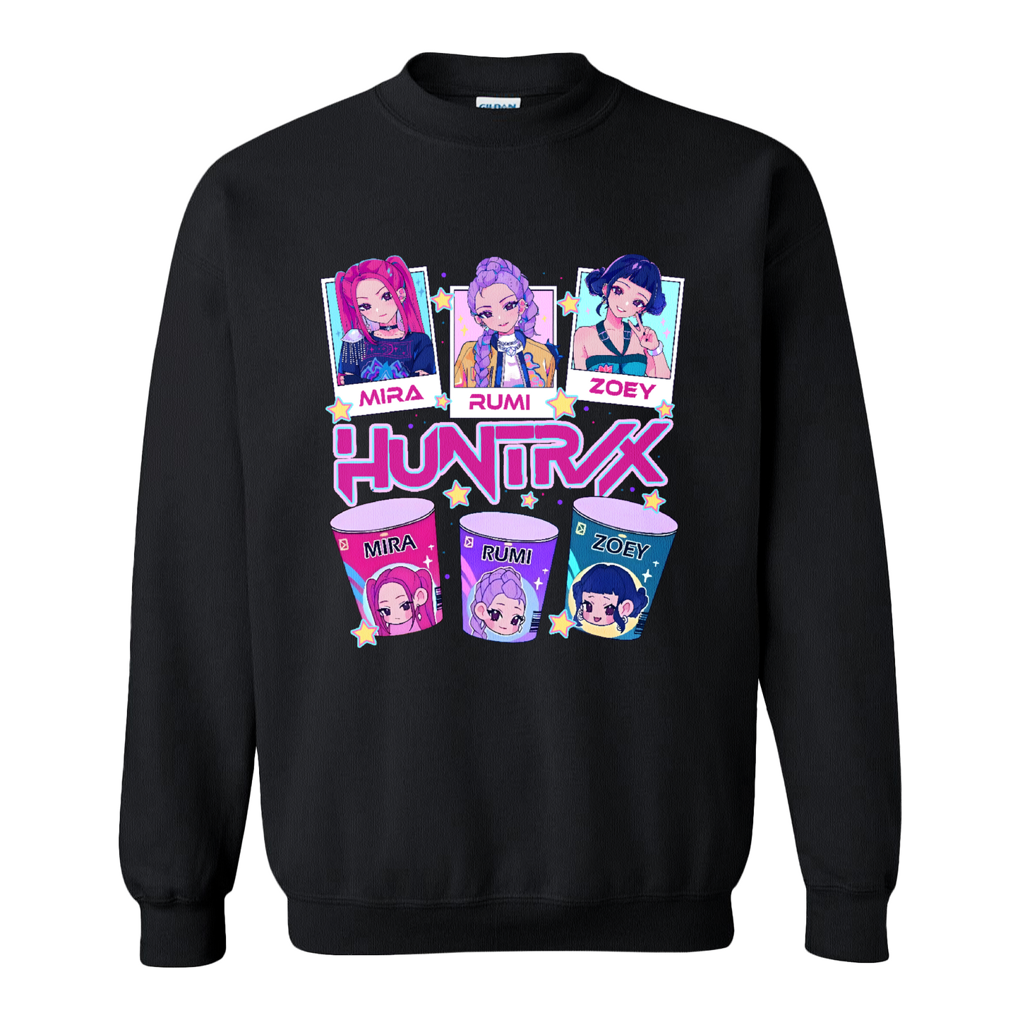 Kpop Demon Hunters Kpdh Ramyeon Sweatshirt, Demon Hunter Movie Inspired Noodle Sweatshirt