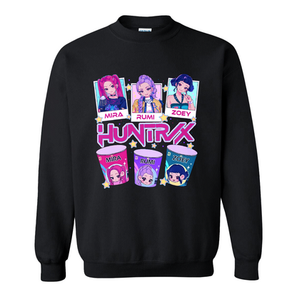 Kpop Demon Hunters Kpdh Ramyeon Sweatshirt, Demon Hunter Movie Inspired Noodle Sweatshirt