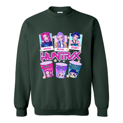 Kpop Demon Hunters Kpdh Ramyeon Sweatshirt, Demon Hunter Movie Inspired Noodle Sweatshirt