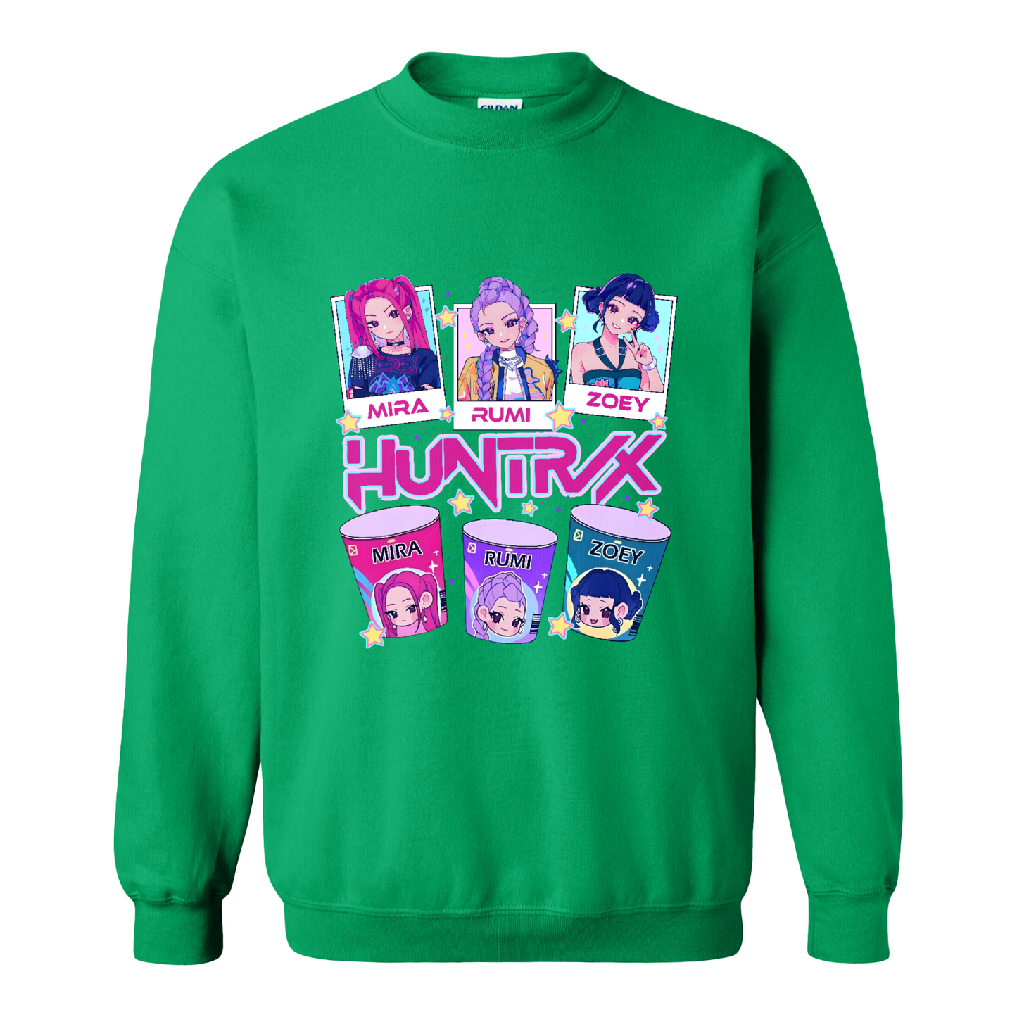 Kpop Demon Hunters Kpdh Ramyeon Sweatshirt, Demon Hunter Movie Inspired Noodle Sweatshirt