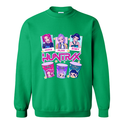 Kpop Demon Hunters Kpdh Ramyeon Sweatshirt, Demon Hunter Movie Inspired Noodle Sweatshirt