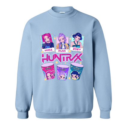 Kpop Demon Hunters Kpdh Ramyeon Sweatshirt, Demon Hunter Movie Inspired Noodle Sweatshirt