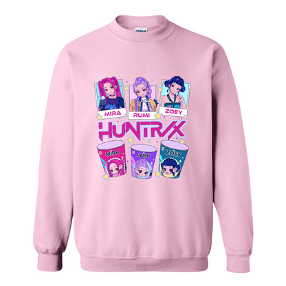 Kpop Demon Hunters Kpdh Ramyeon Sweatshirt, Demon Hunter Movie Inspired Noodle Sweatshirt
